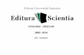 EDITURA SCIENTIA · Web view973-7953-06-1 2003 română - Cursul prezintă o serie de aspecte din dezvoltarea şi etnografia poporului român, subliniind importanţa moştenirii culturale