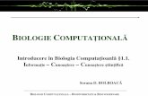 BIOLOGIE COMPUTAIONALĂsorana.academicdirect.ro/pages/doc/Bio2011/Curs_02.pdf · 2013-08-13 · BIOLOGIE COMPUTA IONALĂ – BIODIVERSITATE & BIOCONSERVARE 7 Cunoaştere: Stadii 1.