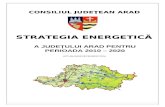 Strategia de dezvoltare energetică a judeţului Arad€¦ · Web view- creşterea pana in anul 2020 a productiei de E-SRE pentru care se acorda CV la 20% din consumul intern, cumulat