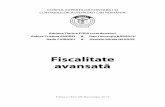 Fiscalitate avansată - CECCARceccar.ro/ro/wp-content/uploads/2019/10/Fiscalitate-avansata-Cuprins-Obiective.pdfCORPUL EXPERŢILOR CONTABILI ŞI CONTABILILOR AUTORIZAŢI DIN ROMÂNIA