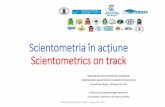 Scientometria în acțiune - WordPress.com · 2017-06-09 · alfabetul latin. Aplicarea procesului de evaluare a specialiștilor din același domeniu (peer-review) este un criteriu