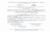 ...Anexa nr. 1 la Certificatul de Acreditare nr. LM 156 Data emiterii Anexei nr. 1: 03.10-2017 Institutul National de Cercetare Dezvoltare în Domeniul Patologiei 9i Stiintelor Biomedicale