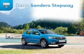 Dacia Sandero Stepway · 2019-11-19 · Cutia de viteze pilotată Easy-R oferă performanţe similare cu ale unei cutii de viteze automate, la un preţ accesibil şi cu un consum