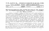 GLASUL MINORITĂŢILOR - Transindexglasulminoritatilor.referinte.transindex.ro/pdf/1927_1...idealul ajungeri tuturoi Românilor într’ur singun stat.r 2 D-l Petrovic p lânge i cultivare