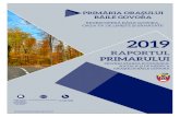 - 2019...Raportul primarului privind starea economică, socială și de mediu a Orașului Băile Govora - 2019 Pagina | 4 provocări ce au pus la încercare capacitatea de reacție,
