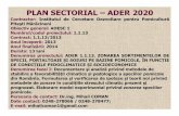 PLAN SECTORIAL – ADER 2020 - Guvernul Romaniei · 2014-01-21 · climatice și pedologice a speciilor pomicole din România. Formularea şi verificarea de ipoteze şi teorii noi