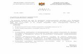 MINISTERUL SĂNĂTĂŢII AL REPUBLICII MOLDOVA … · Republica Moldova îşi definitivează lista proprie de medicamente esenţiale (LME). 4. Utilizarea raţională a medicamentelor