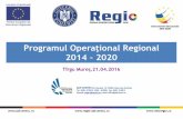 Programul Operaţional Regional - Regio ADRCregio- · PDF file modernizarea și reabilitarea pentru îmbunătățirea parametrilor relevanți reţelei de drumuri judeţene care asigură