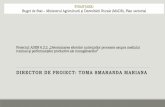 DIRECTOR DE PROIECT: TOMA SMARANDA MARIANA · 2019-02-19 · Recomandărinutriționale obținute în urma estimăriiefectelor nutrețurilor studiate la nivel ruminal Testele in vitro
