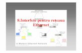 8.Interfeţe pentru reţeaua Ethernetvega.unitbv.ro/~ogrutan/Interfete si protocoale/Prezentari/P8-Ethernet.pdf · 1.Cunoa şterea unor tipuri de transmisii seriale şi interfe ţe