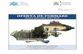 OFERTA DE FORMARE · 2016-10-12 · Managementul clasei 3600/23.03.2012 89 ore 25 credite Formatori în cadrul proiectului POSDRU cu titlul „Paşaport pentru catedră” 8 4. Sem.