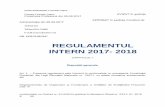 REGULAMENTUL INTERN 2017- 2018scoalacoarnelecaprei.ro/wp-content/uploads/2018/05/Regu... · 2018-05-08 · Legii nr. 53/2003 modificată şi completată prin Legea nr. 40/2011 privind