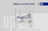 BIBLIOTECA UPTRaport de activitate 2018 Biblioteca UPT II. 3. Accesul la informații–căutări în baze de date și în resursele electronice • Căutări în bazele de date on-line