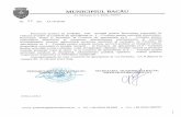 municipiulbacau.ro · numärul de personal statul de functii pentru aparatul de specialitate al primarului al serviciilor publice de specialitate ale Consiliului Local al Municipiului