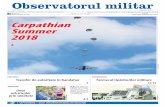 Observatorul militarpresamil.ro/wp-content/uploads/2018/09/Ziar-34.pdf · Nr. 34 / 29 august – 4 septembrie 2018 Observatorul militar GARNIZOANA ROMÂNIA uNumire în funcție. Luni,