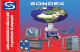 © Copyright by Sondex A/S · ra cu placi SONDEX a fost dezvoltata bazindu-se pe utilizarea garniturilor nelipite "Sonder Lock". Cu ajutorul acestui sistem de fixare mecanica, garniturile
