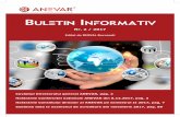 Buletin Informativ - site2.anevar.rosite2.anevar.ro/sites/default/files/page-files/bi_02_2017.pdf · 4 Buletin informativ nr. 2/2017 Art. I. – Articolul 22 din Regulamentul de organizare