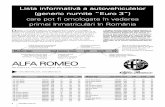 ALFA ROMEOpress24.mk/sites/default/files/euro3.pdf · Lista informativã a autovehiculelor (generic numite “Euro 3”) care pot fi omologate în vederea primei înmatriculãri în