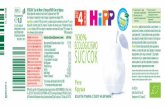 RO8032 11 1027EM 20161006 - HiPP България · 2017-09-07 · ECOLOGIC Suc de Mere și Struguri/˚˛˝ ˙ˆˇ ˆ˘ Parţial obţinut din concentrat de suc de fructe. Conţinut