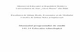 Ministerul Educaţiei al Republicii Moldova Universitatea de Stat … · 2016-10-24 · Ministerul Educaţiei al Republicii Moldova Universitatea de Stat „Alecu Russo” din Bălți