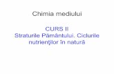 CURS II StraturilePământului. Ciclurile nutrienţilorînnaturămarius.mihasan/teaching/pdfs... · Straturi ale Pământului 1.Crusta continentală 2.Crustaoceanică 3–4. Mantaua