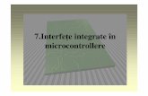 7.Interfeţe integrate în microcontrollerevega.unitbv.ro/~ogrutan/Interfete si protocoale/Prezentari/P7-interfete in...MC master SPI MISO MOSI SCK /SS MC master SPI MISO MOSI SCK