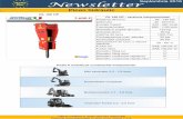 Septembrie 2015 Newsletter - Italia ... Acumulator presiune 30 bar Temperatura de lucru a uleiului hidraulic