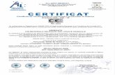 de conformitate... · (Regulamentul Produselor pentru Constructii sau CPR), acest certificat se aplica produselor pentru constructii AGREGATE DIN MATERIALE NELEGATE SAU LEGATE HIDRAULIC