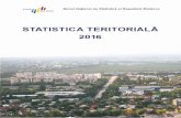 STATISTICA TERITORIALA...RESPONSABILI de capitolele publicaţiei Organizare administrativ - teritorială Ludmila Petraş (0 22) 40 30 89 Mediu înconjurător Ludmila Lungu (0 22) 73