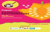 Program - RFI România · 2017-09-21 · Meniu care cinstește influența culturii franceze la București Locație: Café Athénée Rezervări: +40 21 303 3777, octavian.visan@hilton.com