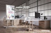 Flip - viitorul colaborării - RTCrtc.ro/Files/Files/PDF-uri/Samsung_Flip Catalog.pdf · din elementele cele mai provocatoare. Între pregătirea și deplasarea consumabilelor, găsirea