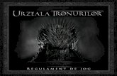 uReala tRonuRloR Introducere · URZEALA TRONURILOR urmărește ri-valitatea dintre regi și regine, cavaleri și renegaţi, șarlatani și nobili în lupta lor pentru putere. În