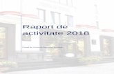 Raport de activitate 2018 - Curtea de Conturi · audit. Curtea este constituită din 7 membri și este asistată de un aparat, în număr de 153 de angajați, care îndeplinește