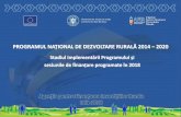 PROGRAMUL NAȚIONAL DE DEZVOLTARE RURALĂ 2014 – …pentru instalarea ca șefi de exploatație prin sM 6.1 12.485 de tineri fermieri sprijiniți financiar prin PNDR 2020, din care