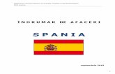 MINISTERUL PENTRU MEDIUL DE AFACERI, COMERȚ ȘI ... · Instituții și organizații economice în Spania – date de contact 9. Evenimente economice importante organizate în Spania