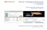 Sisteme de control i ac ionare servo - Sirius Tradingsuport.siriustrading.ro/05.ExPr/09.ALL/P901-Actionare... · 2011-07-02 · parametrilor de sistem, editarea, salvarea şi reîncărcarea