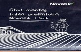 Ghid montaj tabla prefaltuita Novatik Click · 2019-07-24 · aşezate pe suporţi de lemn cu înălţimea de 15-20cm, aşezaţi la interval de 1m. În condiţii normale, panourile