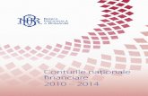 bnr.robnr.ro/files/d/Pubs_ro/cnf/CNF_2010_2014.pdf · NOTĂ Conturile naționale fi nanciare 2010-2014, elaborate în cadrul Direcției Statistică, au fost fi nalizate pe baza datelor