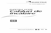 ELEKTRA VCDR Cabluri de încălzire · 2015-08-07 · trebuie instalate către tabloul electric de control/alimentare la instalarea regulatorului (termostatului). Cablurile senzorilor