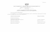 GUVERNUL REPUBLICII MOLDOVA · Proiect PARLAMENTUL REPUBLICII MOLDOVA L E G E pentru modificarea unor acte legislative Parlamentul adoptă prezenta lege organică. Art. I. – Legea