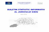 MAI 2018 - Direcţia Judeţeană de Statistică Sibiu · SOSIRI ÎN PRINCIPALELE STRUCTURI DE PRIMIRE TURISTICĂ Tipuri de structuri de primire turistică MAI 2018 % faţă de luna