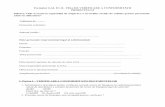 Formular GAL E1.1L FIȘA DE VERIFICARE A CONFORMITĂȚII ... · proiect. c) Pentru ONG Documentul care atestă dreptul de propriete asupra terenului, Contract de cocesiune sau alt