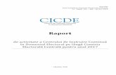 Raport - cicde.mdcicde.md/media/files/files/raport_de_activitate_cicde_2017_659746.pdf · Prezentul raport a fost redactat în baza planului de activitate aprobat pentru anul 2017,