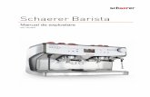 Schaerer Barista - Espressoare Profesionale · Manual de exploatare original ME Schaerer Barista RO N° 020986 Schaerer AG P.O. Box 336 Allmendweg 8 CH-4528 Zuchwil info@schaerer.com