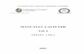Vol. I · 8 1.2.1 Programe de studii universitare de licenţă Universitatea Creştină „Dimitrie Cantemir” s-a aliniat Procesului Bologna, organizând în cadrul structurii sale