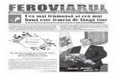 Ziarul apare Cea mai frumoas= [i cea mai bun= este …tracer.railway.md/newspaper/ro/2016/paper-ro-2016-03-04...Ziarul apare din 1 mai 1941 ZIAR AL COLECTIVULUI C+II FERATE DIN MOLDOVA
