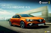 Noul Renault MEGANE R.S. · de 18 sau 19 inchi, înfățișarea îi este completată de farurile LED cu multi-reflector și sistem R.S. Vision. Evacuarea a fost complet regândintă