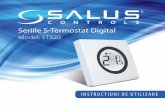 Seriile S-Termostat Digital · ST320 este un termostat modern si fiabil, cu afisaj LCD mare. Contactele termostatului sunt non-voltaj, fiind astfel posibila instalarea lui in aproape
