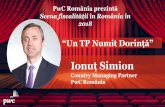 PwC România prezintă Simion_Un TP numit dorinta.pdfPwC Un Tramvai Numit Dorință •Piesă de teatru scrisă în 1947 și premiată cu Pulitzer în 1948 •Jucată pe toate scenele