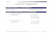 LISTA DE SEMNATURI - Sector 6 · 2017-05-15 · prevederile STAS 10144/3 face parte din reteaua stradala secundara asigurand accese si legaturi locale. In conformitate cu ,,Ordinul
